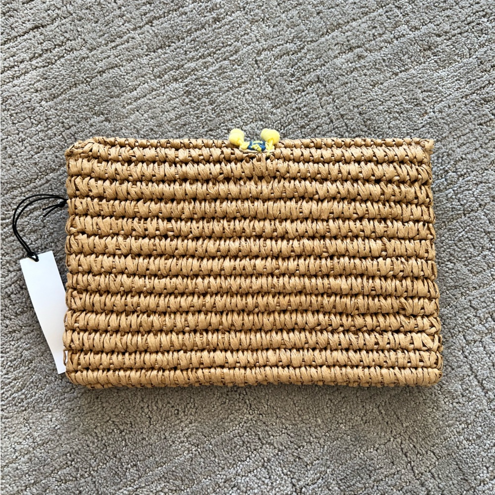 Fallon & Royce Rafia Clutch - Picture 2 of 9